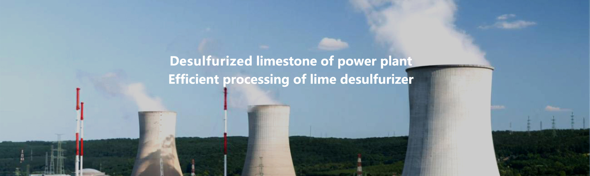 Power plant desulfurization